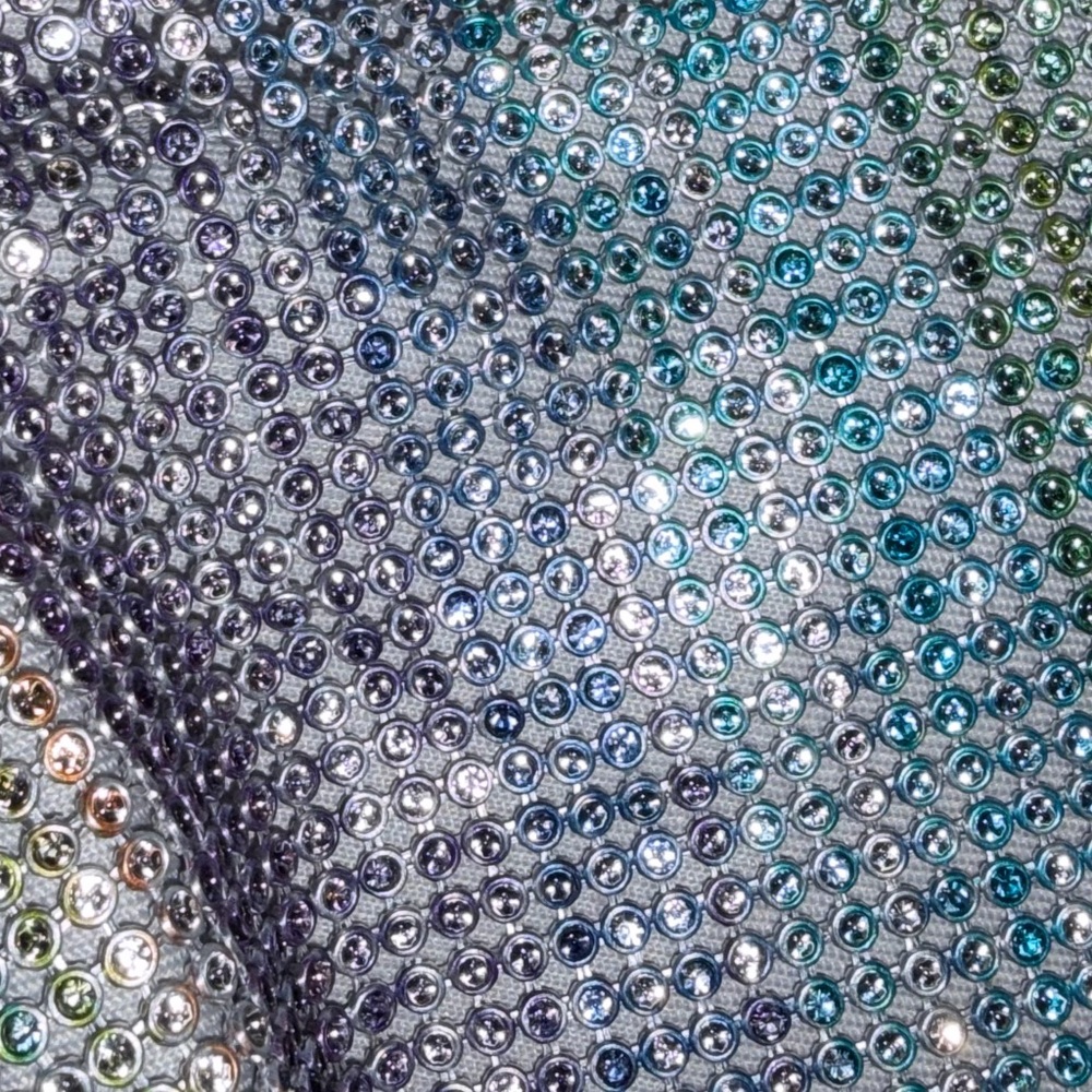 Multicolor Rhinestone Evening Bag - Picture 2 of 2